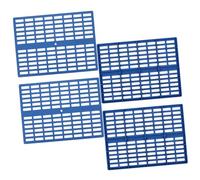 FIXOSHEE 4Pcs Cage Mats High Strength Guinea Pig Accessories Soft Floor Pads for Small Animals Easy to Clean Versatile Cuttable Foot Mats for Bunny Hutch and Cage