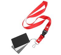 FIXOSHEE 4pcs Grey Cards Photography Reference Set for White Balance and Exposure Calibration, Portable Waterproof Medium Grey, Black and White Cards for Camera Lighting Professionals