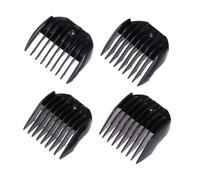 FIXOSHEE 4pcs Hair Clipper Guide Combs Universal Cutting Trimmers Guards Set for Men Barber Haircut Accessories Compatible Professional Hair Clippers Random Color