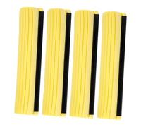 FIXOSHEE 4pcs Heavy Duty Pva Mop Head Refills Replacement Roller Sponge for Indoor Outdoor Floor Cleaning Fit Mop Heads for Home Garden Industrial Use