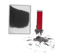 FIXOSHEE 4pcs Iron Powder Magnetic Filings Science Experiment Kit for Physics Electromagnetism Teaching Visualize Magnetic Field Lines Enhance Practical Skills for School and Educational