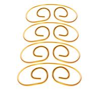FIXOSHEE 4pcs Monkey King Headband Metal Hairband Cosplay Crowns S Halloween Performance Props Comfortable Unisex Costume Accessories for Imaginative Play