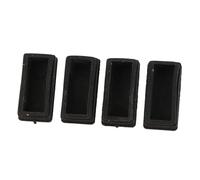 FIXOSHEE 4pcs Non-Skid Rubber Ladder Feet Pads Protective Covers for Telescoping and Folding Ladders Anti-Slip Step Mat for Home Use with Wear-Resistant Stable Grip and Floor Protection