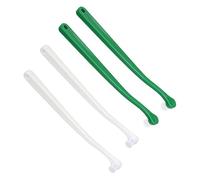 FIXOSHEE 4Pcs Portable Pet Toothbrush for Cats Small Head Handheld Teeth Cleaning Brush with Soft Bristles for Deep Oral Care and Gum Massage Lightweight Durable and TPE Material