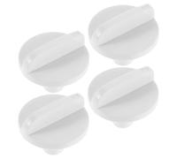 FIXOSHEE 4pcs Refrigerator Temperature Adjuster Knobs Thermostat Dial Replacement for Precise Cooling Control Compatible with Fridge Freezer Easy Installation for Home and Commercial Use