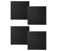 FIXOSHEE 4Pcs Self-Adhesive Felt Board Tiles Square Bulletin Stickers for Wall Decor Easy Install Felt Square Tiles for Memos Photos Multi-use Pinboard for Home Office Classroom