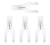 FIXOSHEE 4pcs Spring-Loaded Kitchen Towel Clips Non-Slip Hooks Sturdy Drying Clamps for Kitchen and Bathroom Towels Compatible with Most