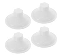 FIXOSHEE 4pcs Sturdy Screw-in Suction Cups for Cat Hammock Window Perch Heavy Duty Smooth Edges