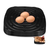 FIXOSHEE 4Pcs Washable Chicken Coop Cushions Non Rolling Nesting Box Liners for Comfortable Egg Laying Soft Sponge Material for Poultry Care Easy to Pads for Hens