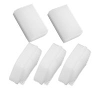 FIXOSHEE 5 Pcs Wilbarger Sensory Brush for Adults Calming and Stimulating Occupational Tools White Body Scrubber for Integration and Motor Skill Development at Home