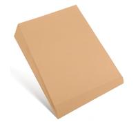 FIXOSHEE 50 Pcs Thick Kraft Cardstock Sheets Heavyweight Construction Paper for Handmade Crafts Painting Scrapbooking DIY Projects Drawing Cardboard Paper