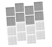 FIXOSHEE 5000pcs Self Adhesive Number Stickers Round Vinyl Labels Black White Colored Dots for Classroom Office School Inventory Organization
