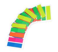 FIXOSHEE 500pcs Small Colored Self-adhesive Memo Pads Repositionable Sticky Index Tabs with Strong Adhesion for School Office Home Use Portable Note Markers