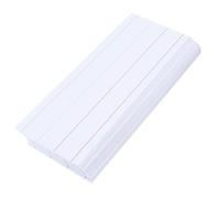 FIXOSHEE 50pcs Double-sided Alphabet Sentence Strips with Ruled Lines for School Classroom Teaching Supplies Reusable Thick Paper Word Cards for Teachers and Students Home Use