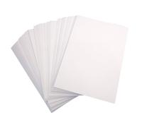 FIXOSHEE 50Pcs Double-Sided Glossy Coated Photo Paper for Printers High Definition Clear Color Printing Suitable for Home Office and Photo Shop Use