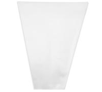 FIXOSHEE 50pcs Floral Bouquet Bags Professional Packing Bags for Florists Medium Size 4.0 Mil Thickness Decorative Wrapping for Fresh Flowers