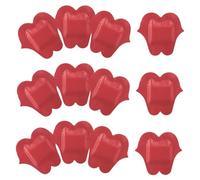 FIXOSHEE 50pcs Lip-Shaped Wound Bandages Creative Self-Adhesive Patches for Wounds Skin Protection Breathable Injury Plasters Suitable for All Ages Indoor Outdoor Use