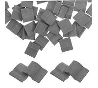 FIXOSHEE 50pcs Mini Roof Tiles Models for Micro Landscape DIY High Imitation Decorative Building Bricks Kit for Room Sand Table Train Station and Model Construction