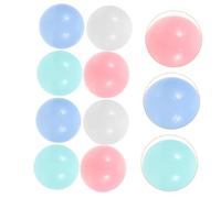 FIXOSHEE 50pcs Ocean Ball Pool Bright Plastic Balls for Small Safe Playhouse for Indoor Outdoor Playpen Random Color