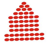 FIXOSHEE 50Pcs Round Double Sided Tapes for Car Ornament Mounting PVC Adhesive Pads Strong Stickers for Hanging Hooks Wall Storage Photo Frames Removable and Practical