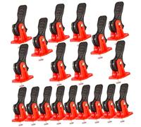 FIXOSHEE 50pcs Shaped Tile Leveling System with Reusable Spacers and Needle Replacement High Strength Floor Installation Kit for Precise Seaming and Uneven Floor Correction