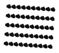 FIXOSHEE 50pcs Silicone Network Interface Protective Caps Hub Port Plug Dustproof Stoppers Elastic Dust Covers for Ethernet Connector Computer Router