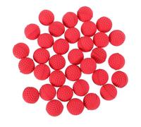 FIXOSHEE 50pcs Soft EVA Foam Balls for Ball Popping and Shooting Games Fit for Indoor and Outdoor Activities Funny Foam Beads for Group Play and Versatile Tossing Fun