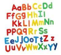 FIXOSHEE 52Pcs Wooden Alphabet Learning Blocks Cognitive for Early Education Preschool Puzzle