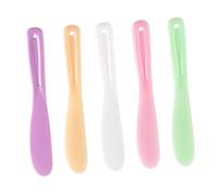 FIXOSHEE 5pcs Facial Mask Stirrer Skin Care Beauty Mixing Plate Face Beauty Rod for Diy Mask Making at Home