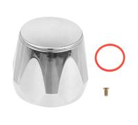 FIXOSHEE 5PCS Hot and Cold Faucet Knob Handles Replacement for Kitchen Bathroom Sink Tap Plastic Hand Wheels and Easy to Install