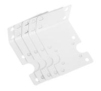 FIXOSHEE 5pcs Metal Water Filter Housing Bracket High Strength Wall Mount for Kitchen Cabinet Installation Space Saving Filter Mount Compatible with Various Filtration Systems