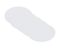 FIXOSHEE 5pcs Oval Cotton Artist Drawing Boards 20x25cm White DIY Panels Sketchpad Canvas Boards for Oil Painting and Art Pads in UK