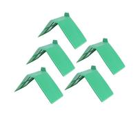 FIXOSHEE 5pcs Small Plastic Bird Perches Stands Roosts for Lovebirds Doves Parrots Cage Accessories with Rounded Corners for Safe Resting
