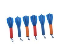 FIXOSHEE 6 Pcs Finger Rockets Elastic Launchers with Funny Design Tricky for Childrens Intelligence Development and Party Fun Random Colors Random Color