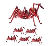FIXOSHEE 6pcs Ant Puzzle Stem DIY Model Kit for Boys Educational Insect Simulation Craft Fine Motor Skill Builder Lifelike Cardboard Ant Construction