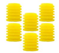FIXOSHEE 6pcs Aquarium Filter Sponge Pads for Fish Tank - Replaceable Fine Pore Sponge Filter Elements, Compatible with Aquarium and Pond Filtration Systems, Effective Water Filtration