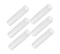 FIXOSHEE 6pcs Bitters Atomizer Glass Bottles Refillable Portable Spray Jar with Lid for Cocktail Bar Accessories Compact Perfume Mist Sprayer for Bitters and Coffee