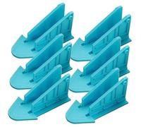 FIXOSHEE 6pcs Door Locks Sliding Glass Door Safety Locks for Easy Install No Screw for Pets Protection