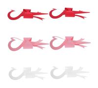 FIXOSHEE 6pcs Floral Sleeve Wraps Bouquet Packaging for Weddings and Valentine S Day Vivid Color Single Flower Wrapping Sleeves for Small Flower Shops Creative Paper Bouquet Wraps for