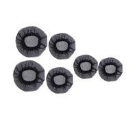 FIXOSHEE 6Pcs High Elastic Invisible Hairnets for Women Breathable Hair Mesh Net Bun Covers Hair Bun Holders for Ballet Dance Nurse and Work Uniforms