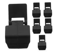 FIXOSHEE 6pcs Reptile Terrarium Lid Clips with Anti-escape Lock Abs Fish Tank for Turtle Snake Amphibian Tanks Multipurpose Tropical Ecosystem Accessories