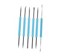 FIXOSHEE 6pcs Solder Auxiliary Tool Kit Double-Sided PCB Circuit Board Soldering Repair Tools for Electronic Maintenance Welding Desoldering with Sky-Blue Design