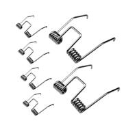 FIXOSHEE 6pcs Stainless Steel Clipper Tension Springs for Animal Grooming Supplies Replacement Parts for Pet Hair Trimmers and Sheep Shears with Noise Reduction and Stable Support