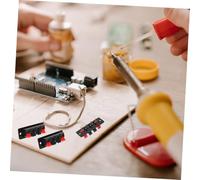 FIXOSHEE 6pcs Stereo Speaker Terminal Connectors Spring-loaded Plates for DIY Speaker and Subwoofer Boxes Construction with Clips Reliable Wire Wiring Parts for Audio and Electronic Devices
