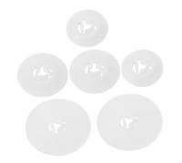 FIXOSHEE 6pcs Sturdy Spool Pin Cap Set for Brother Sewing Machine Reliable Replacement Covers in Small Medium Large to Maintain Smooth Embroidery and Sewing Machine Operation