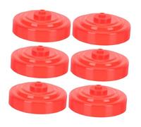 FIXOSHEE 6pcs Thermometer Cover Protective Cover Thermometer for Food Protectors Cooking Protector Meat Thermometer Digital Grilling Cooking Thermometer Supplies Baking Silica Gel Red