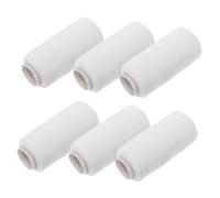 FIXOSHEE 6pcs Thick Cotton Thread for Facial Hair Removal Fast Efficient Threading Hair Epilator Compatible with Various Facial Trimmers for Precise Eyebrow and Face Removal