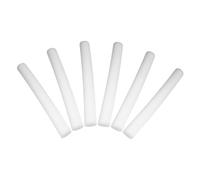 FIXOSHEE 6pcs White Foam Cylinders Flower Bouquet Foam Sticks for DIY Floral Arranging and Craft Projects 40cm Polystyrene Rods for Fresh and Artificial Flowers