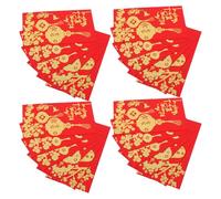 FIXOSHEE 72pcs Vietnamese Red Envelopes for Lunar Year Large Capacity Hong Bao Money Packets for Spring Festival Office Parties Family Celebrations Symbolizing Wealth Harmony