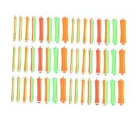 FIXOSHEE 8 Set Perm Bar Hair Cold Wave Rollers Elastic Rubber Band Curlers for Long Hair